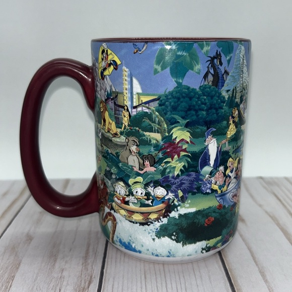Disneyland Resort Mickey Mouse Vintage 3D 16oz Coffee Mug - Picture 3 of 7